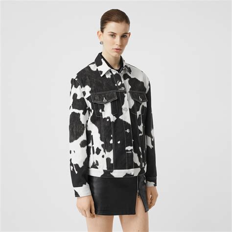 cow print burberry|Burberry Denim for Women .